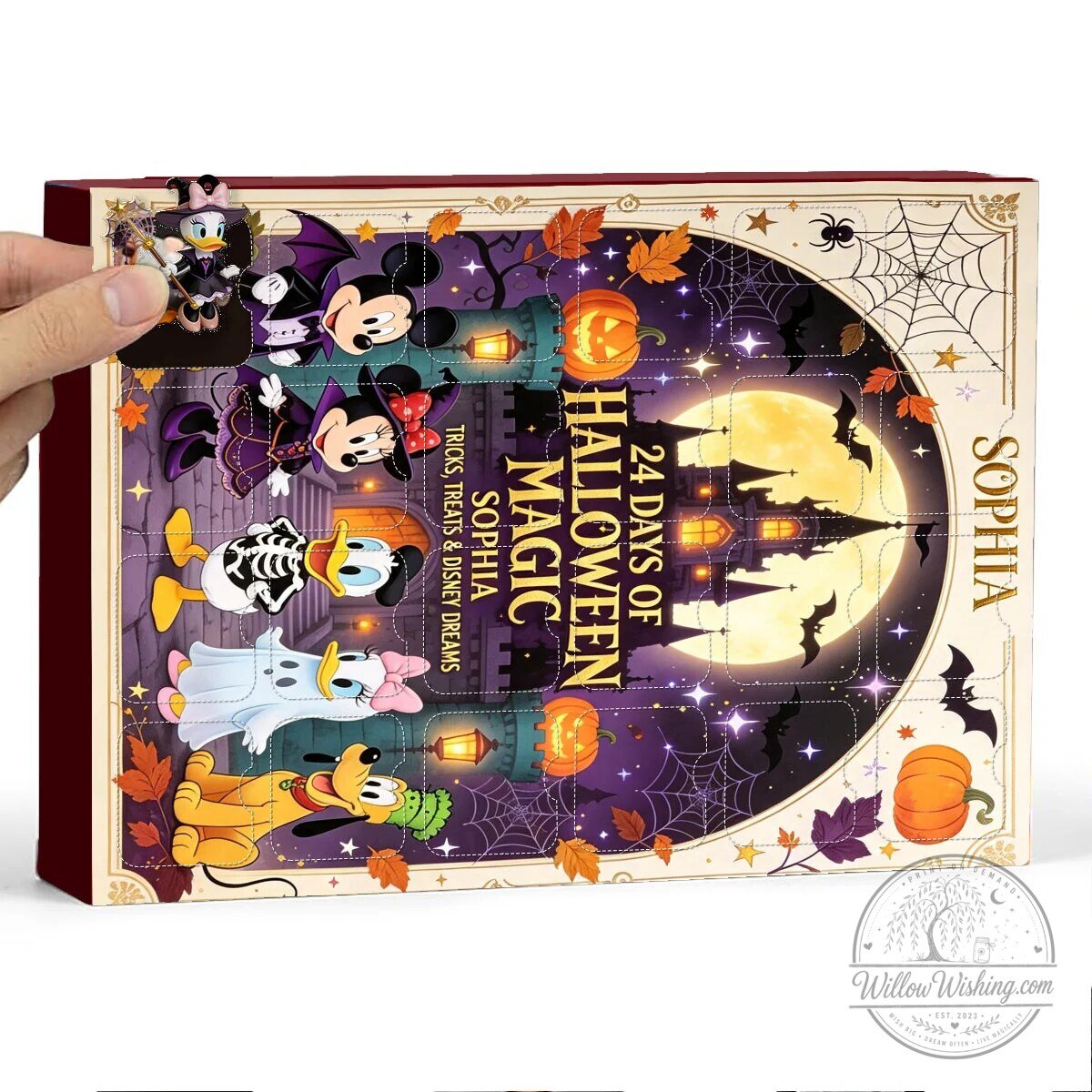 Disney Mickey Mouse and Friends Halloween Magic 24 Days Advent Calendar Box 2D 21 Disney Mickey Mouse and Friends Halloween Magic 24 Days Advent Calendar Box