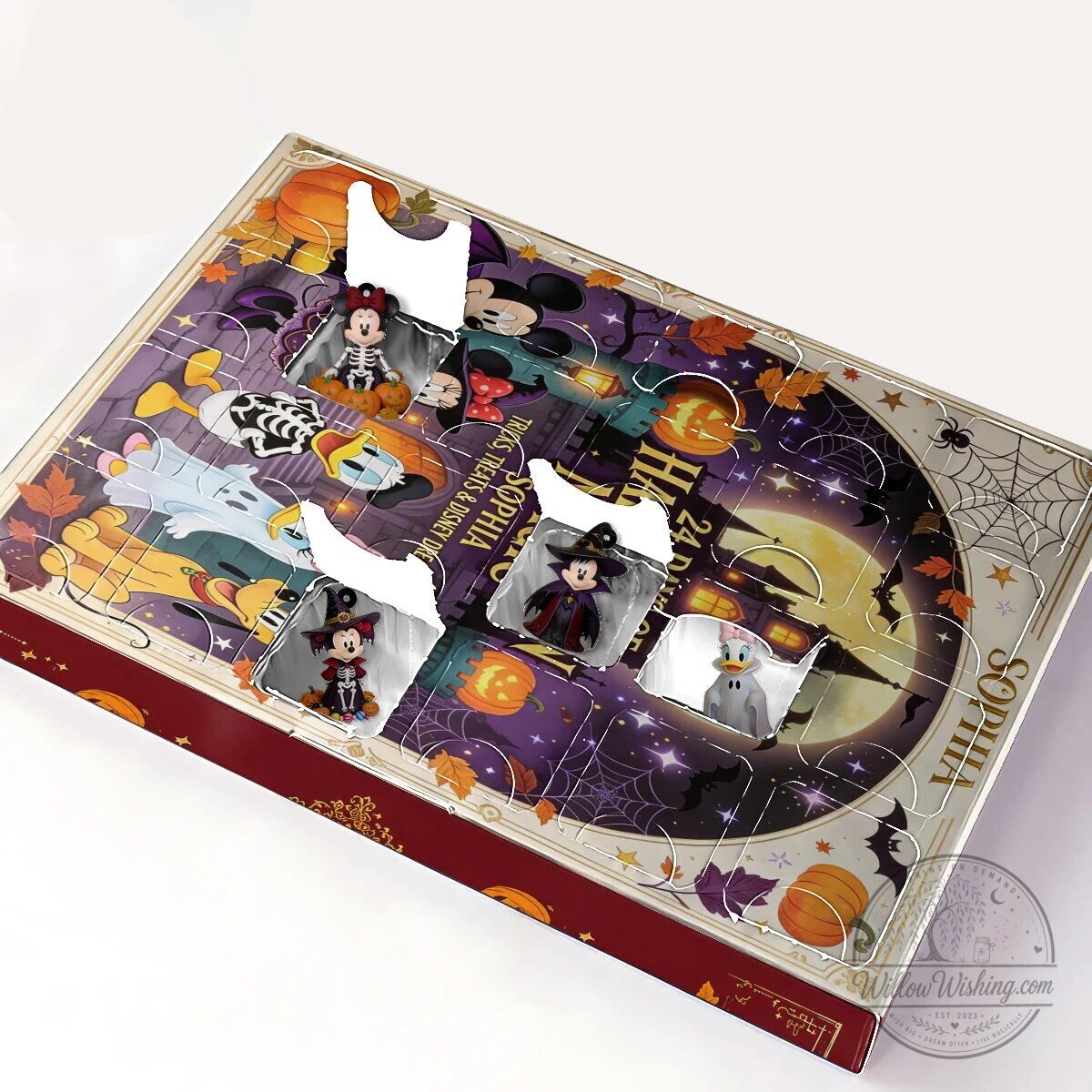 Disney Mickey Mouse and Friends Halloween Magic 24 Days Advent Calendar Box 2D 23 Disney Mickey Mouse and Friends Halloween Magic 24 Days Advent Calendar Box