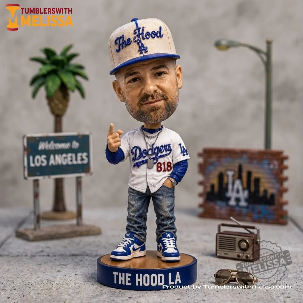 The Hood Los Angeles Dodgers Bobblehead Figure 3 The Hood Los Angeles Dodgers Bobblehead Figure premium quality collectible or lifestyle product for everyday use