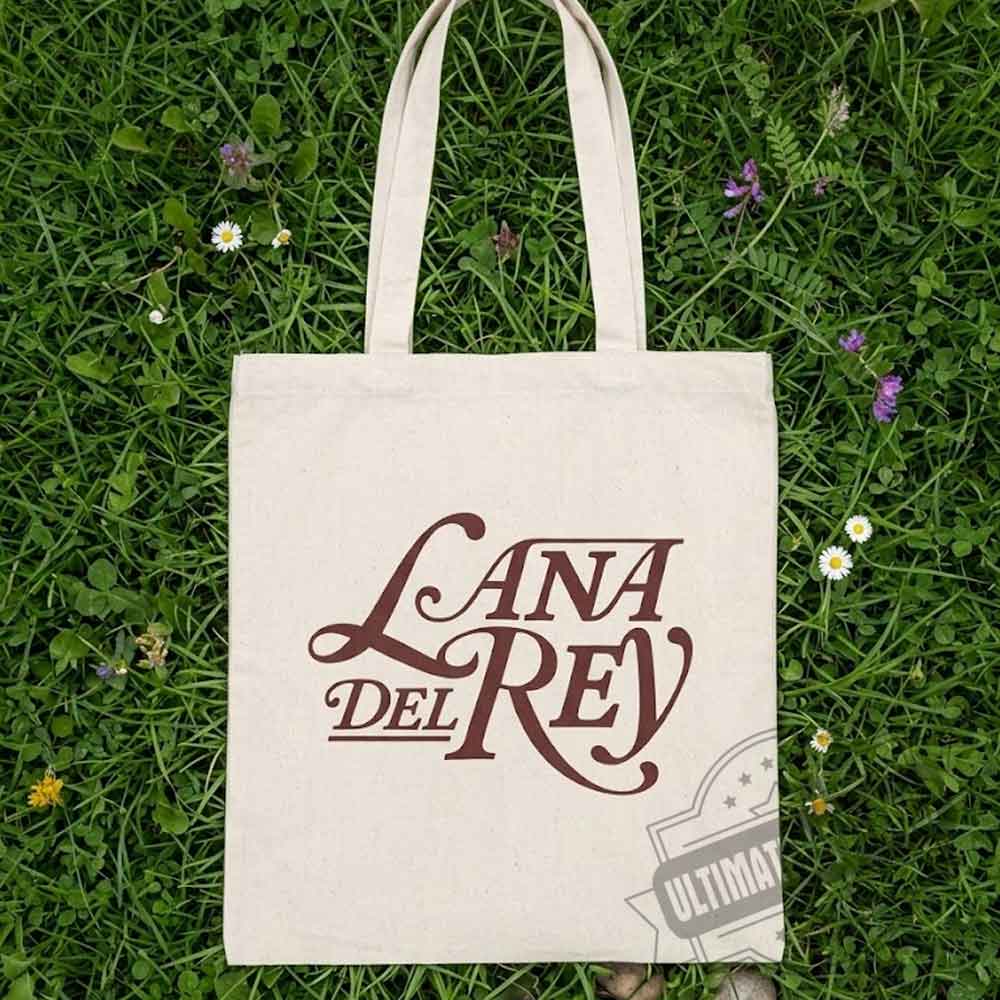 Lana Del Rey Vintage Canvas Tote Bag (1) Lana Del Rey Vintage Canvas Tote Bag