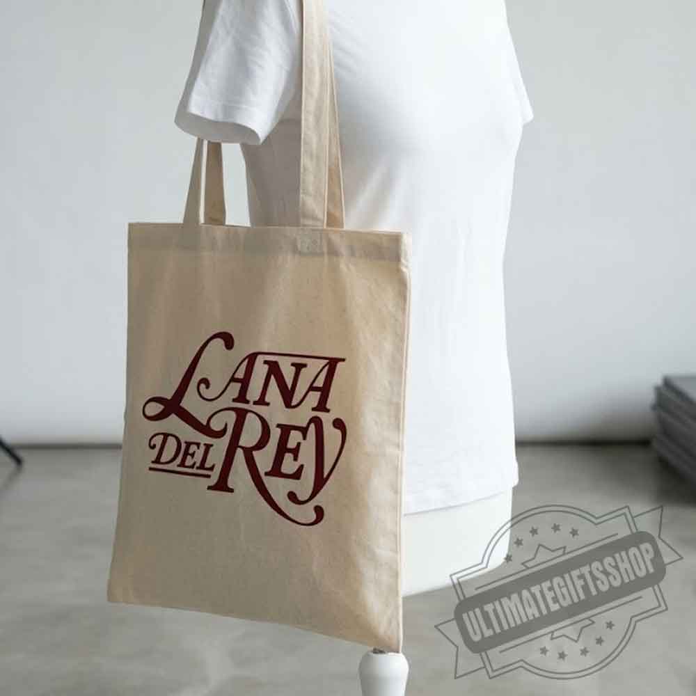 Lana Del Rey Vintage Canvas Tote Bag (2) Lana Del Rey Vintage Canvas Tote Bag – image 2 of 3