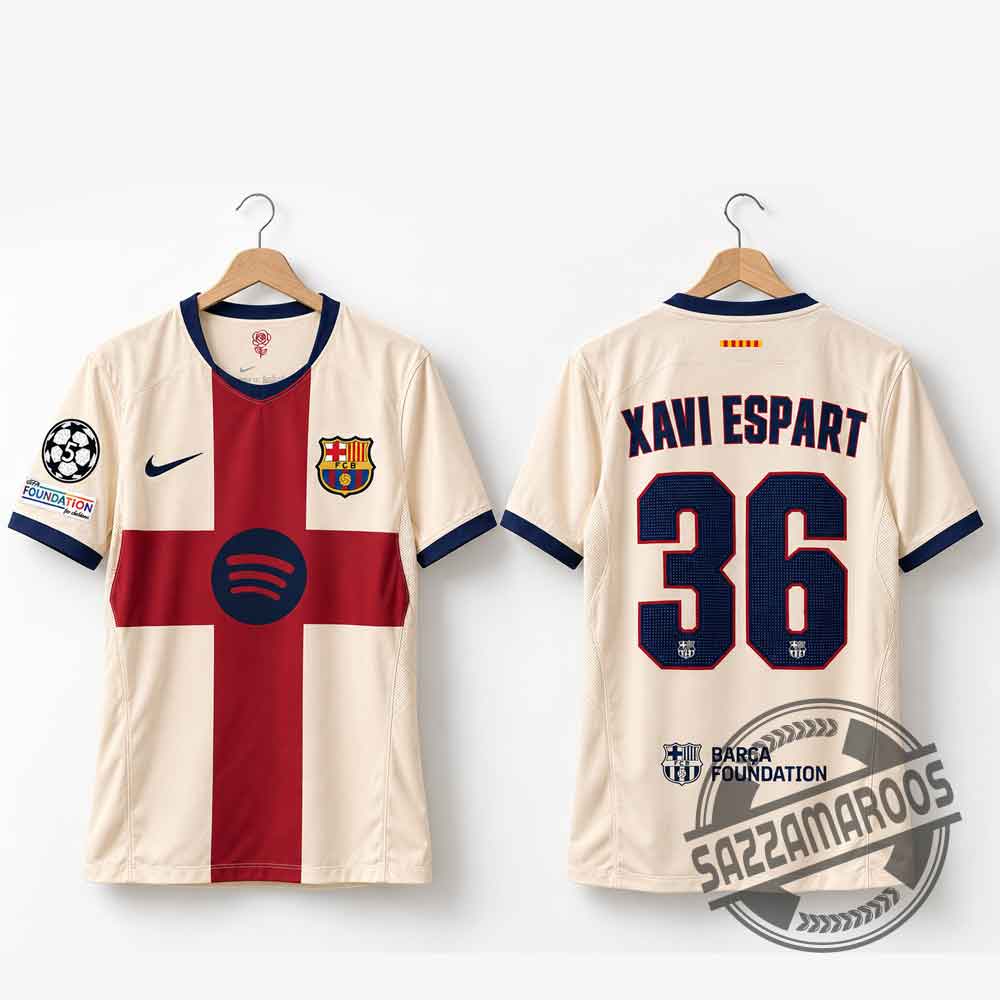 FC Barcelona 2022/23 Third Jersey #36 Xavi Espart