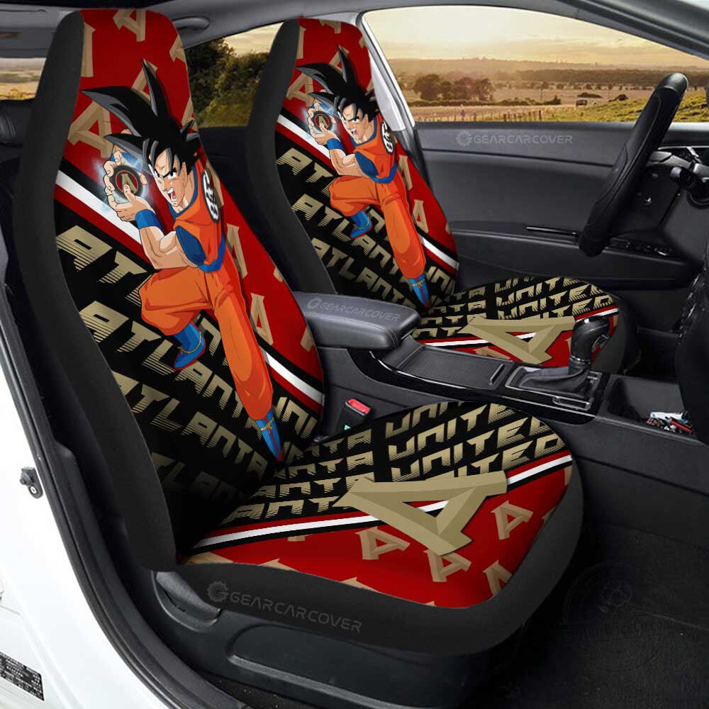 Atlanta United FC Goku Dragon Ball Z Car Seat Covers for Fans