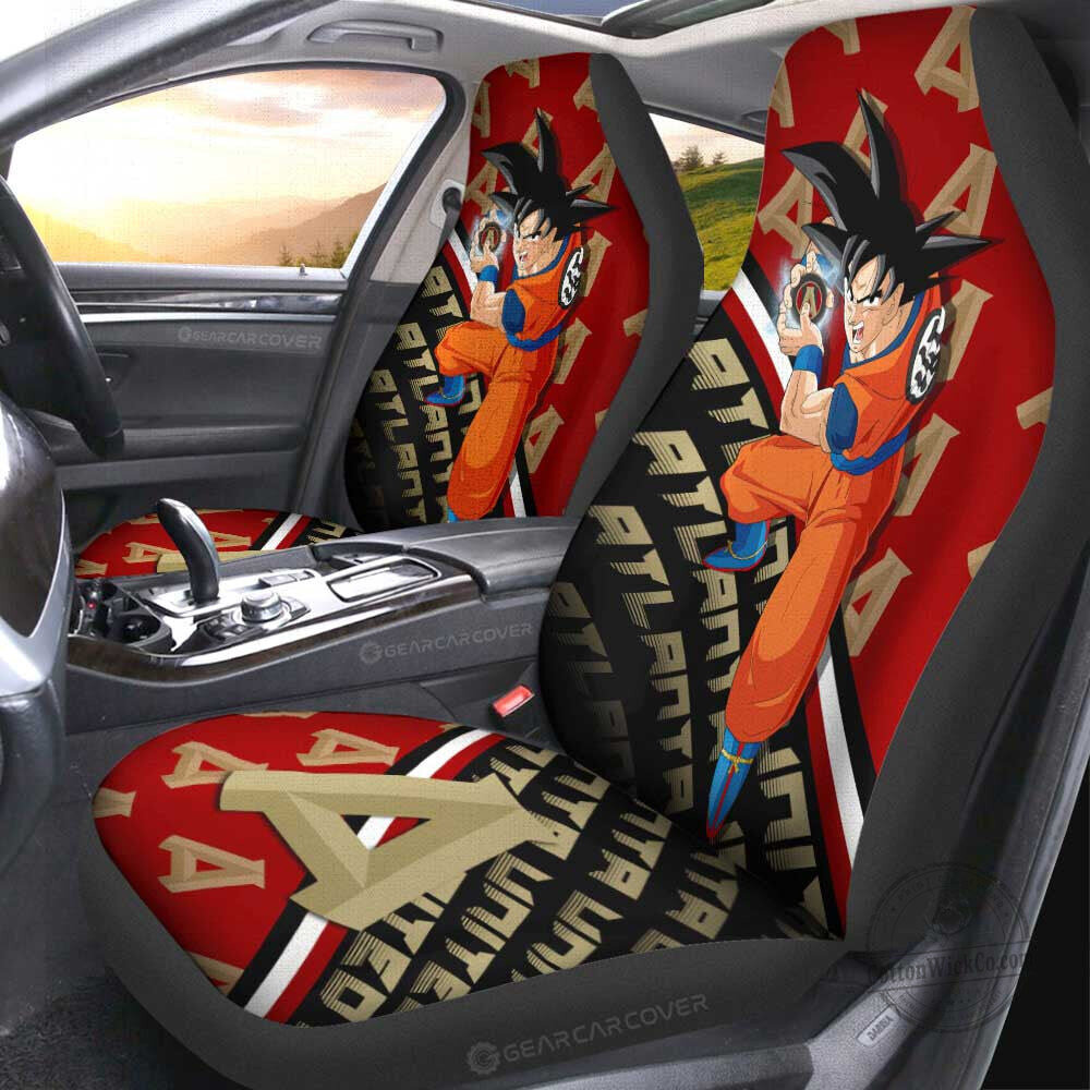 Atlanta United FC Goku Dragon Ball Z Car Seat Covers for Fans 4 Atlanta United FC Goku Dragon Ball Z Car Seat Covers for Fans