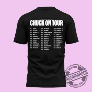 Chuck Fever Chuck On Tour 2026 T-shirt 7 Chuck Fever Chuck On Tour 2026 T-shirt