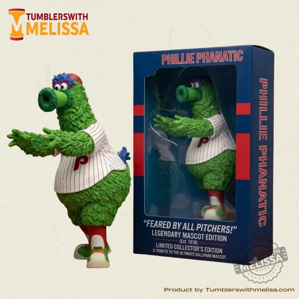 Phillie Phanatic Feared By All Pitchers Legendary Mascot Edition 3 Phillie Phanatic Feared By All Pitchers Legendary Mascot Edition premium quality collectible or lifestyle product for everyday use