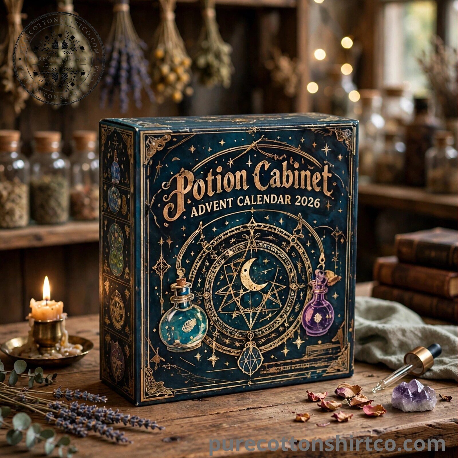 Potion Cabinet Advent Calendar 2026 - 24 Days Flat Acrylic Ornaments Box 5 Potion Cabinet Advent Calendar 2026 - 24 Days Flat Acrylic Ornaments Box