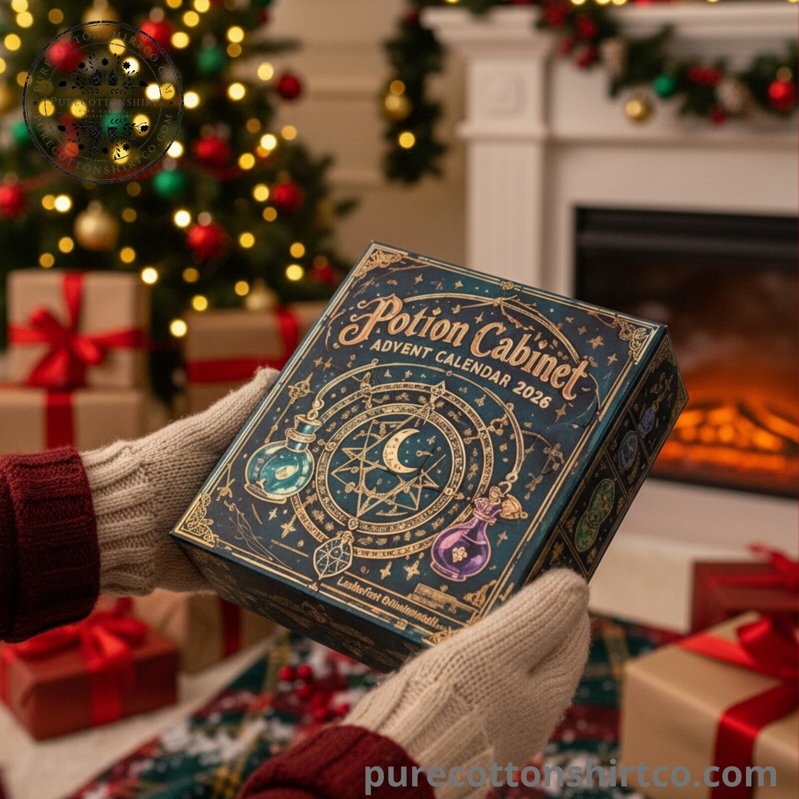 Potion Cabinet Advent Calendar 2026 - 24 Days Flat Acrylic Ornaments Box 6 Potion Cabinet Advent Calendar 2026 - 24 Days Flat Acrylic Ornaments Box