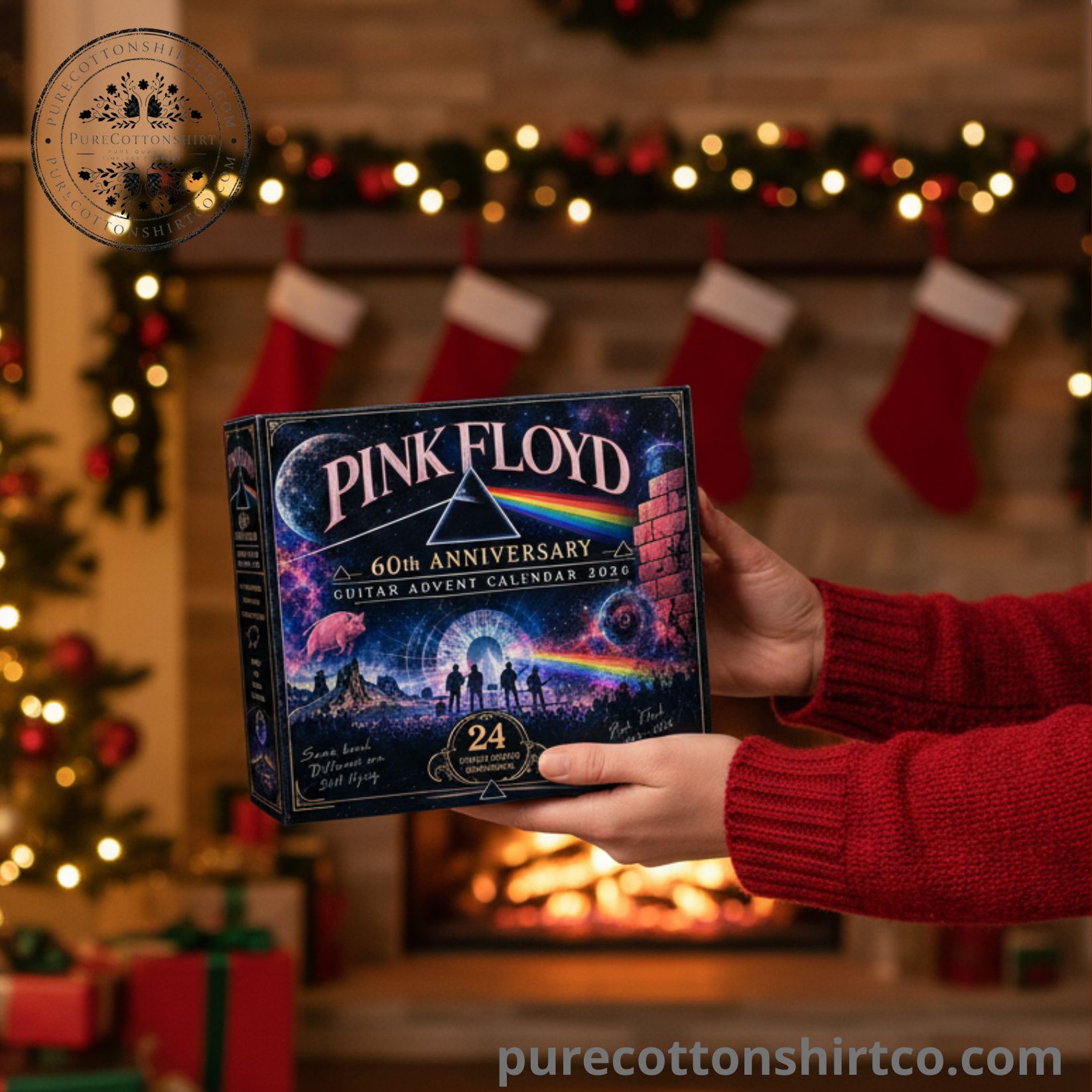Pink Floyd 60th Anniversary Guitar Advent Calendar 2026 - 24 Days Flat Acrylic Ornaments Box (1) Pink Floyd 60th Anniversary Guitar Advent Calendar 2026 – 24 Days Flat Acrylic Ornaments Box — image 2