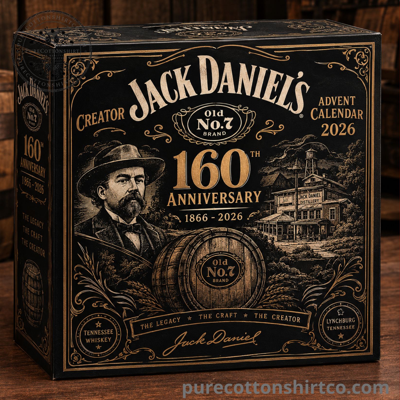 Jack Daniel's 160th Anniversary Advent Calendar 2026 - 24 Days Flat Acrylic Ornaments Box (2) Jack Daniel’s 160th Anniversary Advent Calendar 2026 – 24 Days Flat Acrylic Ornaments Box — image 3