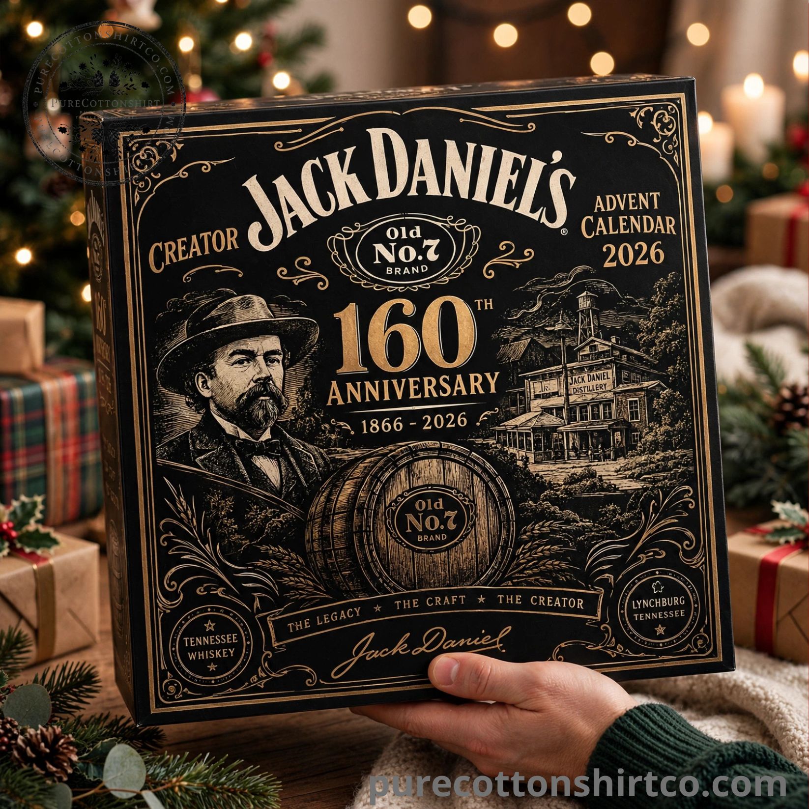 Jack Daniel's 160th Anniversary Advent Calendar 2026 - 24 Days Flat Acrylic Ornaments Box (3) Jack Daniel’s 160th Anniversary Advent Calendar 2026 – 24 Days Flat Acrylic Ornaments Box — image 4