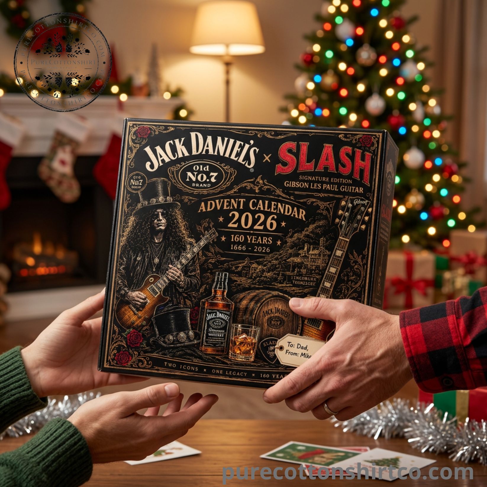 Jack Daniel's x Slash Signature Edition Advent Calendar 2026 - 24 Days Flat Acrylic Ornaments Box (1) Jack Daniel’s x Slash Signature Edition Advent Calendar 2026 – 24 Days Flat Acrylic Ornaments Box — image 2