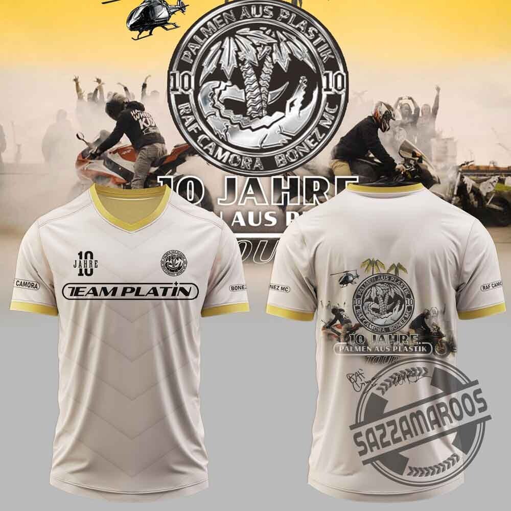 Bonez MC & RAF Camora 10 Jahre Palmen Aus Plastik Tour Jersey Shirt 3 Bonez MC & RAF Camora 10 Jahre Palmen Aus Plastik Tour Jersey Shirt