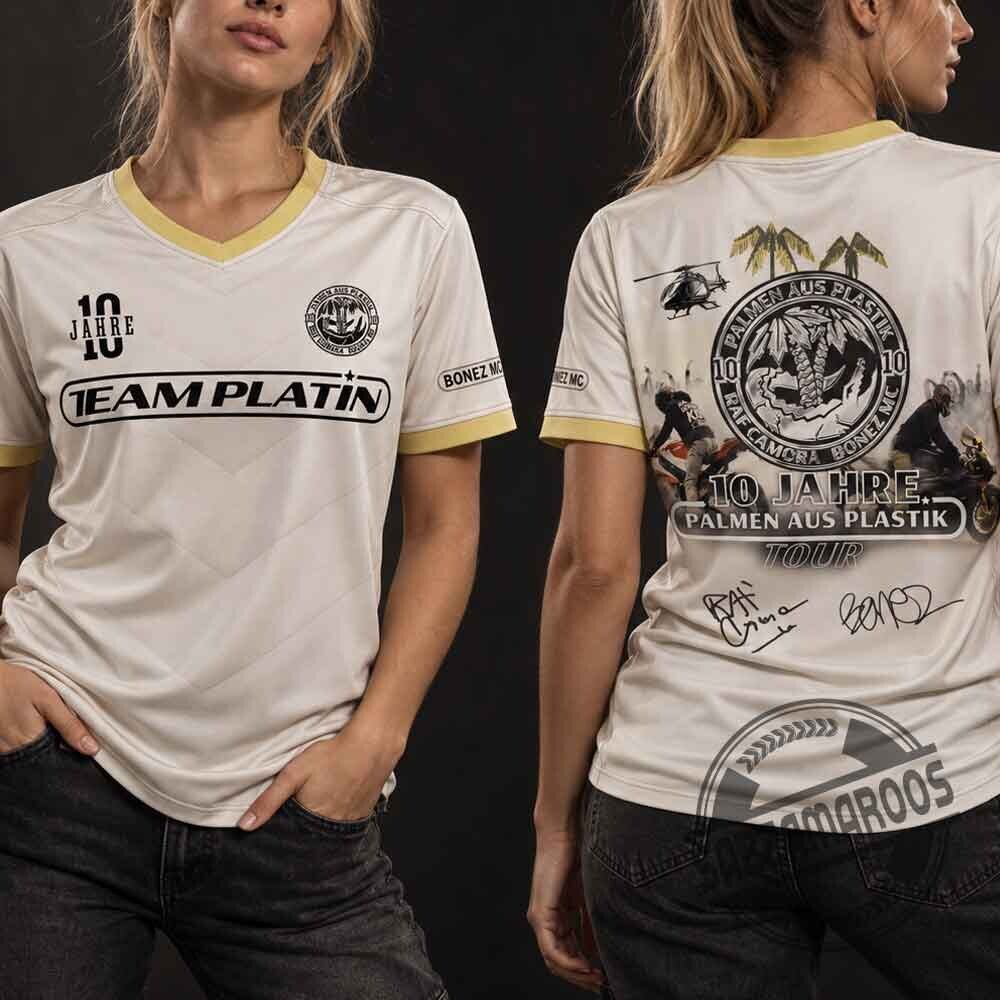 Bonez MC & RAF Camora 10 Jahre Palmen Aus Plastik Tour Jersey Shirt 5 Bonez MC & RAF Camora 10 Jahre Palmen Aus Plastik Tour Jersey Shirt