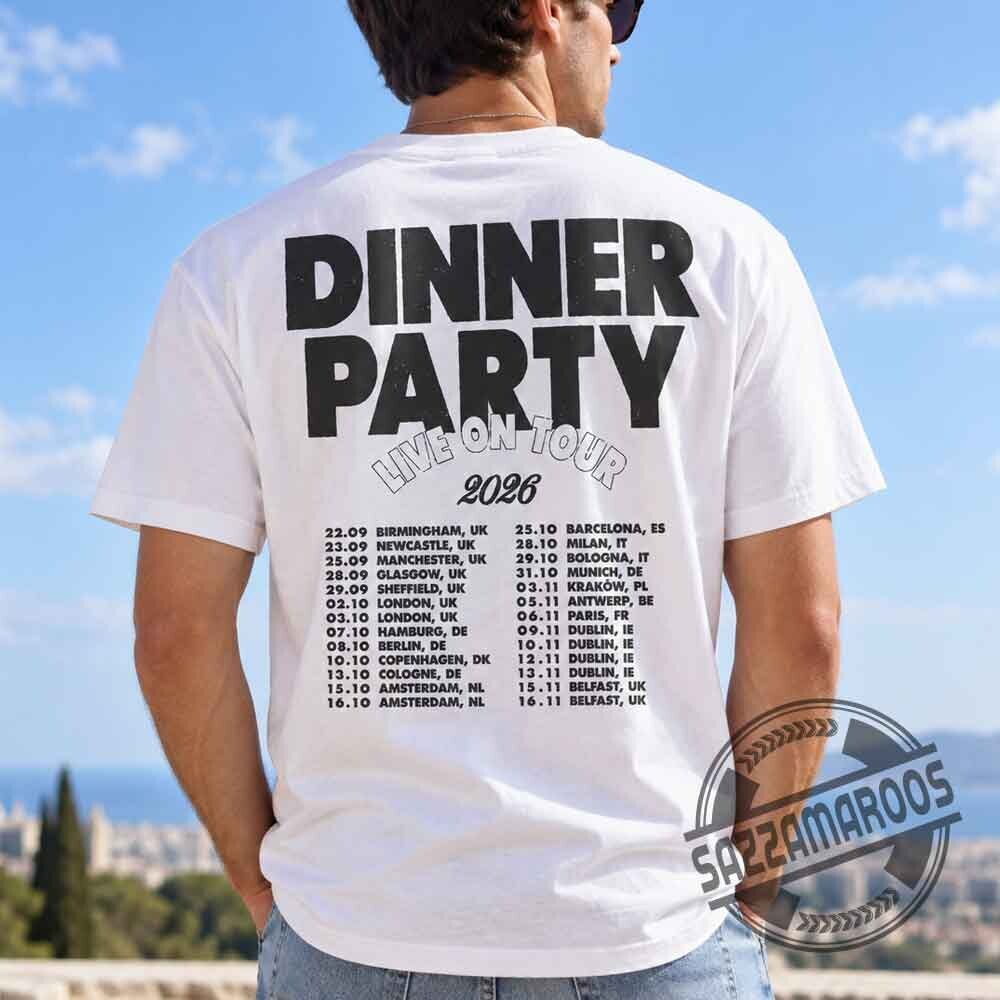 Niall Horan Dinner Party Live On Tour 2026 T-Shirt 5 Niall Horan Dinner Party Live On Tour 2026 T-Shirt