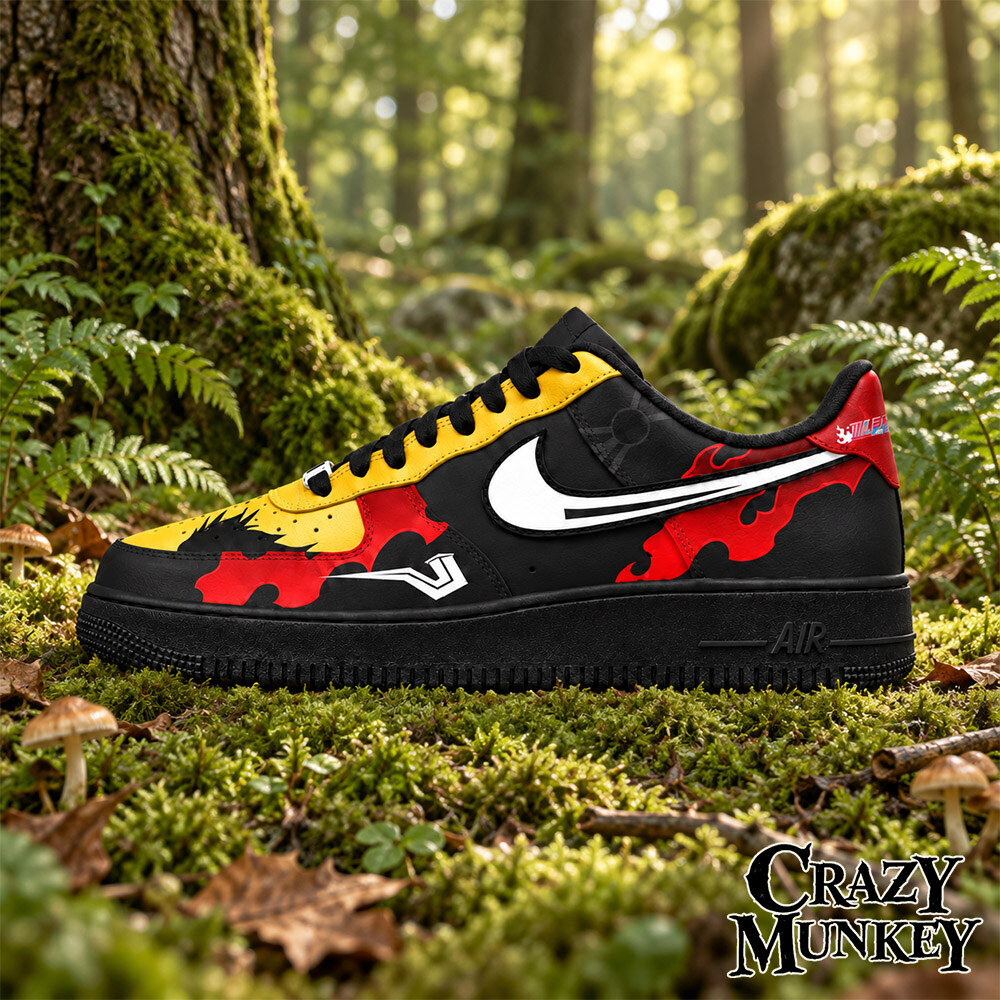 Bleach Vasto Lorde Ichigo Flame Concept Fan Low Top Sneakers | Footwear