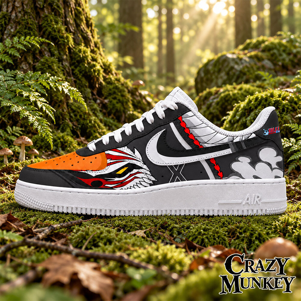 Bleach Hollow Ichigo Mask Concept Fan Low Top Sneakers | Footwear