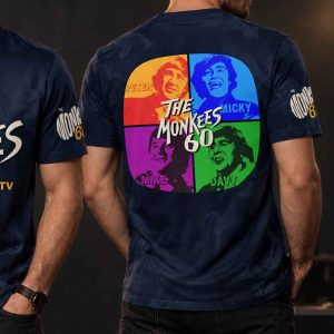 The Monkees 60 Years Anniversary 3D Shirt