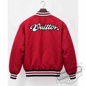 Pharrell Williams x Red LV Records Bomber Jacket – Paris JAY-Z Concert Edition 6 Pharrell Williams x Red LV Records Bomber Jacket – Paris JAY-Z Concert Edition