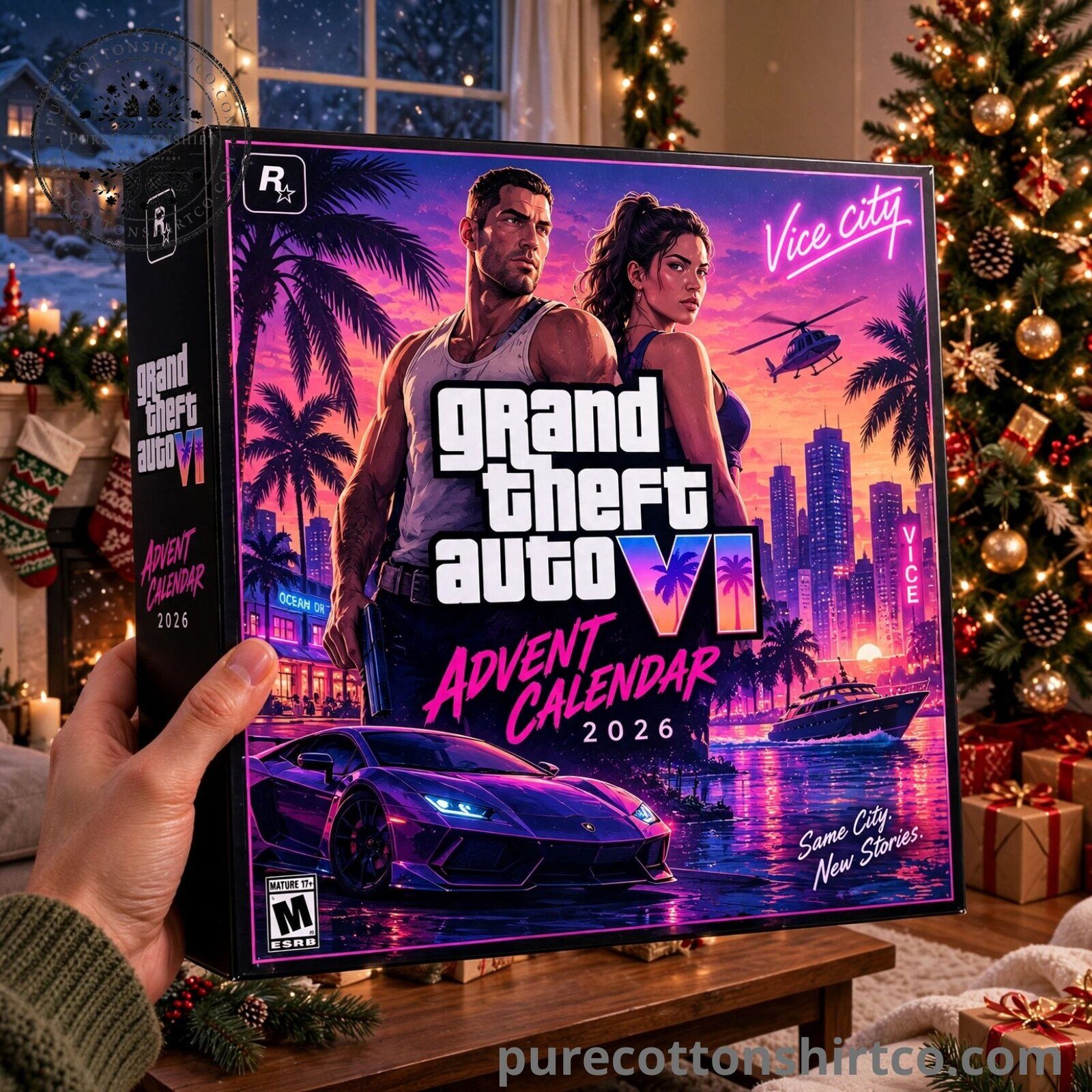 Grand Theft Auto VI Advent Calendar 2026 - 24 Days Flat Acrylic Ornaments Box 7 Grand Theft Auto VI Advent Calendar 2026 - 24 Days Flat Acrylic Ornaments Box