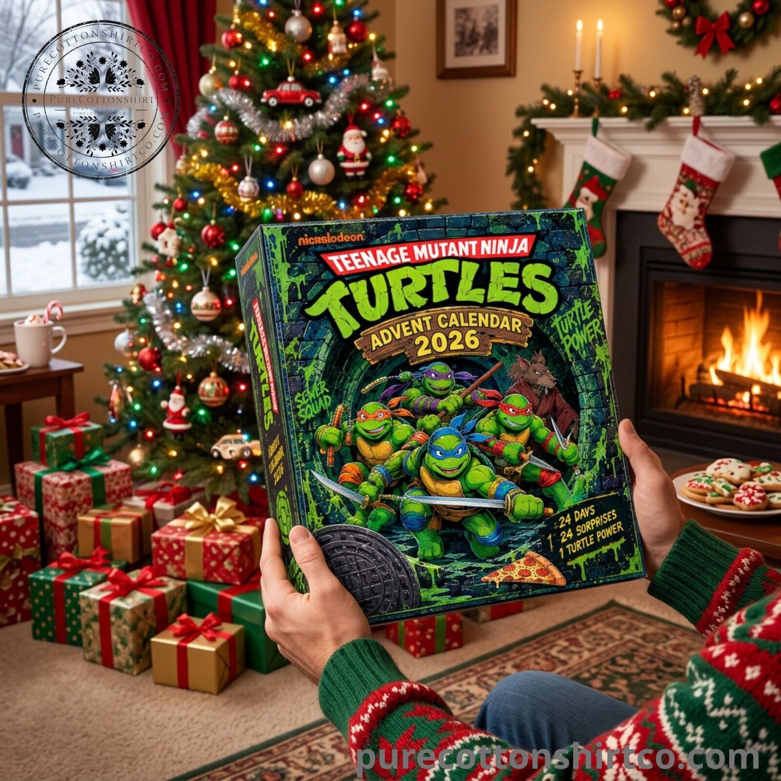 Teenage Mutant Ninja Turtles Advent Calendar 2026 - 24 Days Flat Acrylic Ornaments Box 6 Teenage Mutant Ninja Turtles Advent Calendar 2026 - 24 Days Flat Acrylic Ornaments Box