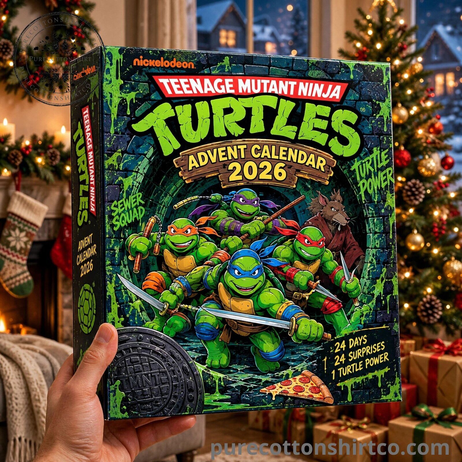 Teenage Mutant Ninja Turtles Advent Calendar 2026 - 24 Days Flat Acrylic Ornaments Box 7 Teenage Mutant Ninja Turtles Advent Calendar 2026 - 24 Days Flat Acrylic Ornaments Box