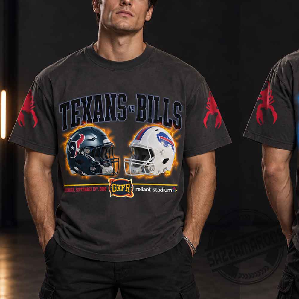 GXFR Houston Texans vs Buffalo Bills Limited Edition Shirt (2) GXFR Houston Texans vs Buffalo Bills Limited Edition Shirt – image 2 of 4