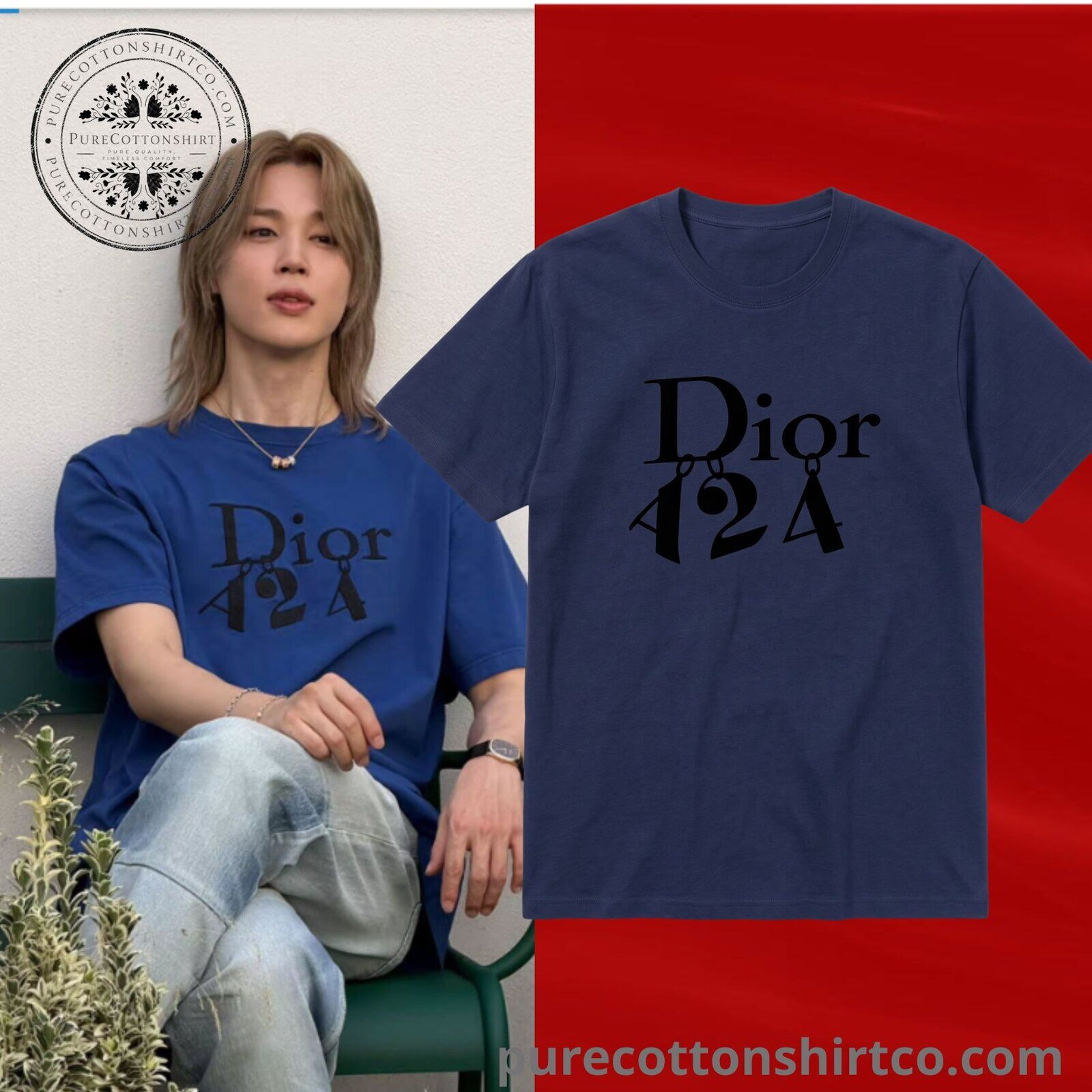 BTS JIMIN Dior A24 Shirt