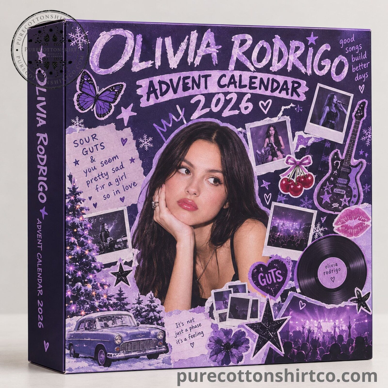Olivia Rodrigo Advent Calendar 2026 - 24 Days Flat Acrylic Ornaments Box Olivia Rodrigo 2026 Advent Calendar - 24 Acrylic Ornaments Set – image 2 of 3