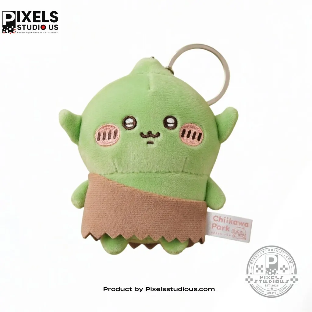 Chiikawa Park Mini Goblin Mascot Keychain