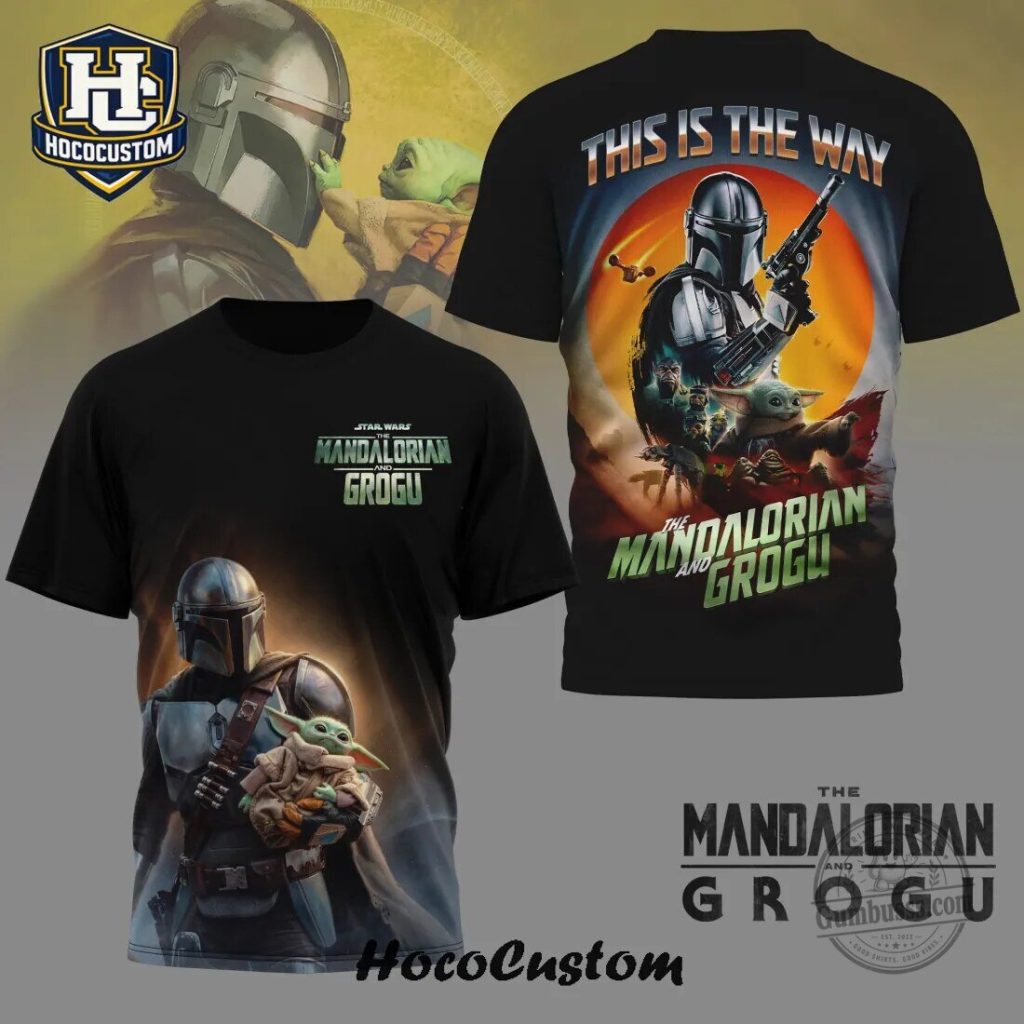 The Mandalorian Grogu This Is The Way Star Wars T-Shirt 1 The Mandalorian Grogu This Is The Way Star Wars T-Shirt
