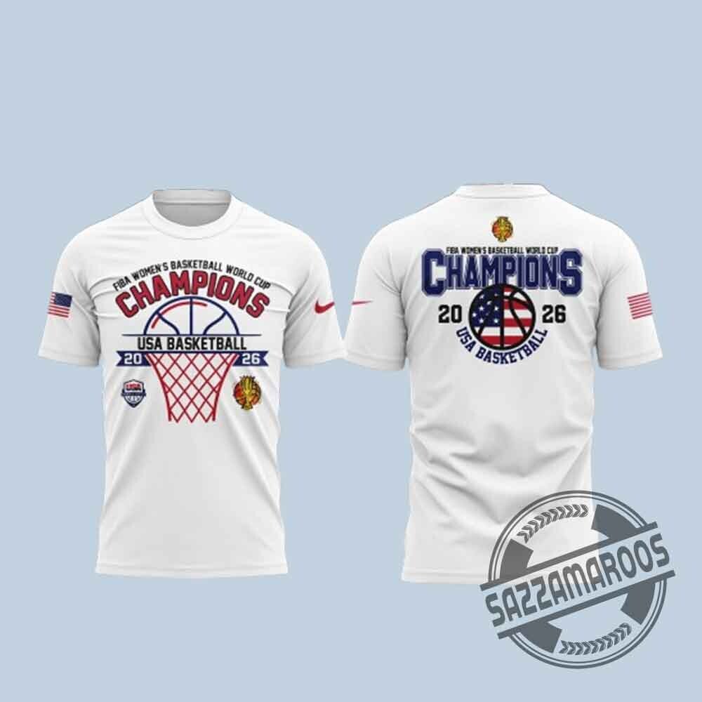 USA Basketball 2026 FIBA Women's World Champions Shirt
