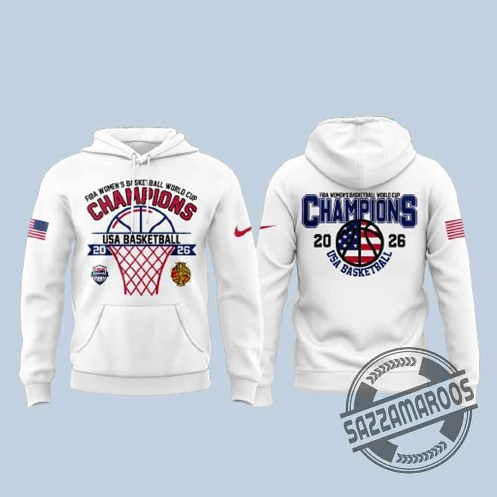 USA Basketball 2026 FIBA Women's World Champions Shirt 7 USA Basketball 2026 FIBA Women