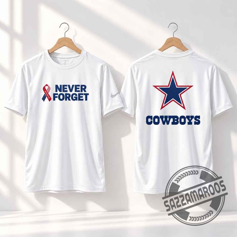 Dallas Cowboys Never Forget Patriotic T-Shirt