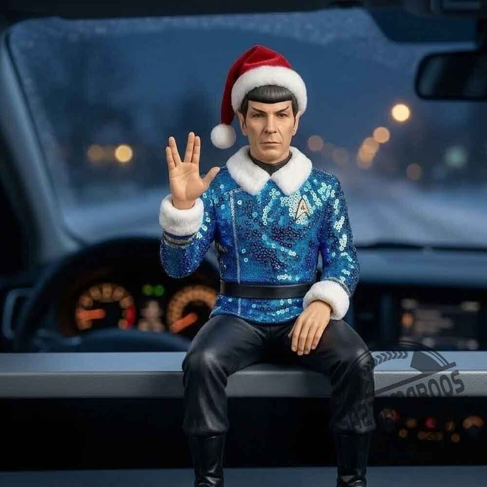 Star Trek Spock on a Shelf Christmas Figurine