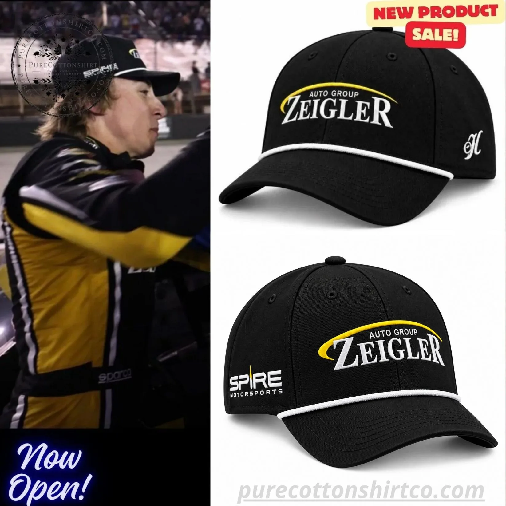 Carson Hocevar Zeigler Auto Group Cap Hat