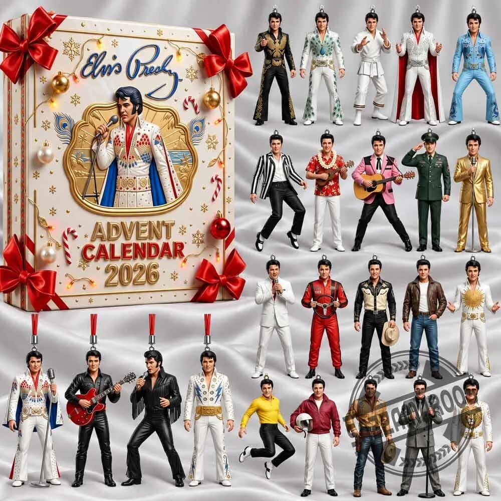 Elvis Presley Advent Calendar 2026 – 24 Days Christmas Countdown with Rock 'n' Roll 4 Elvis Presley Advent Calendar 2026 – 24 Days Christmas Countdown with Rock