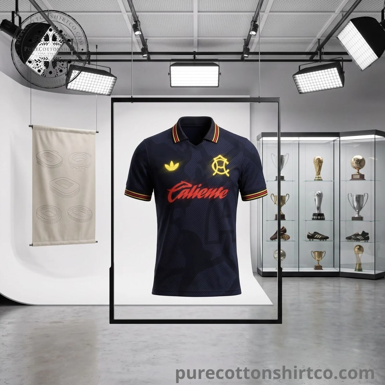 America x adidas Originals V-neck Polo Jersey 5 America x adidas Originals V-neck Polo Jersey