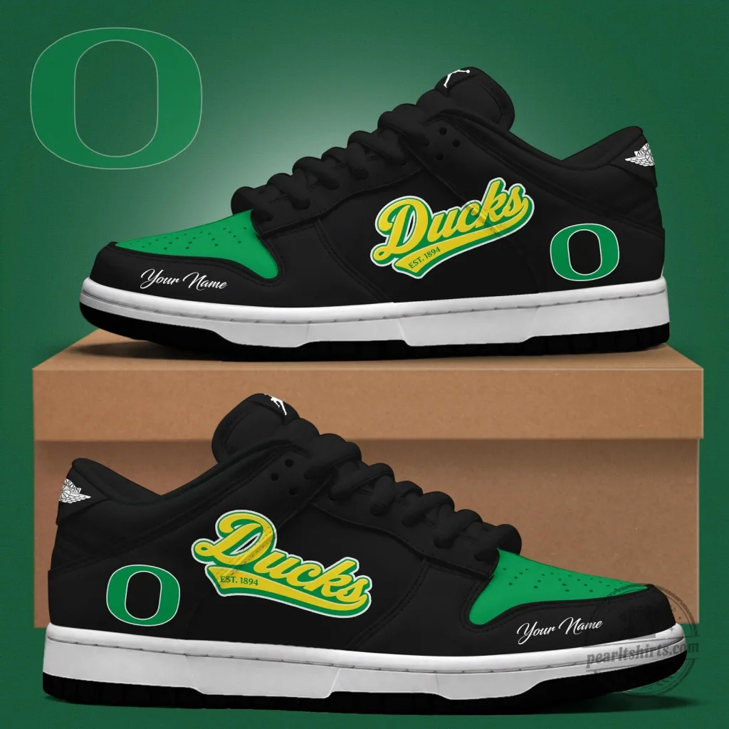 Denver Broncos AFC West Champions 2025 Custom Baseball Jersey 14 Oregon Ducks Personalized Black and Green Custom Name Athletic Shoes