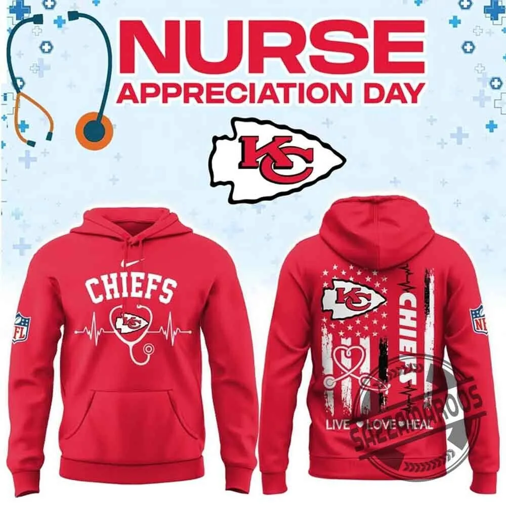 Kansas City Chiefs Nurse Appreciation Day T-Shirt 7 Kansas City Chiefs Nurse Appreciation Day T-Shirt