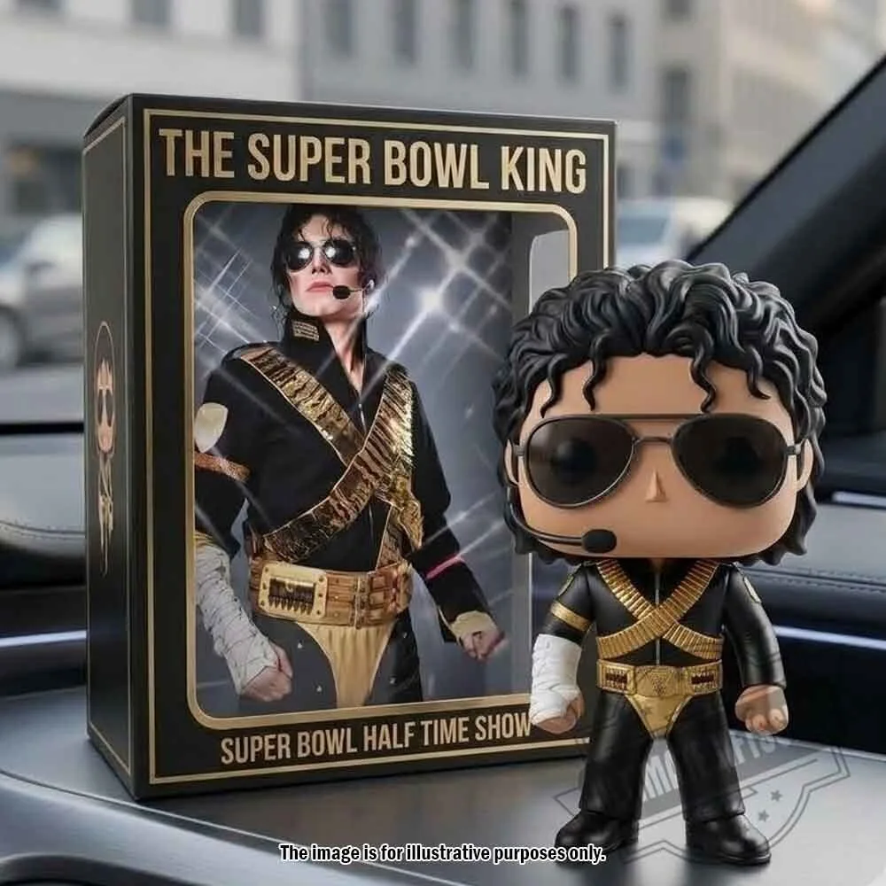 Michael Jackson Super Bowl Halftime Show Vinyl Figure 5 Michael Jackson Super Bowl Halftime Show Vinyl Figure