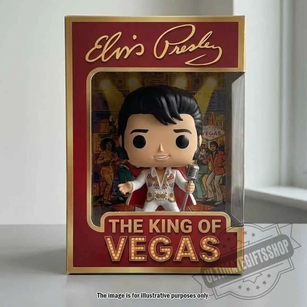 Funko Pop! Elvis Presley The King of Vegas Vinyl Figure 5 Funko Pop! Elvis Presley The King of Vegas Vinyl Figure