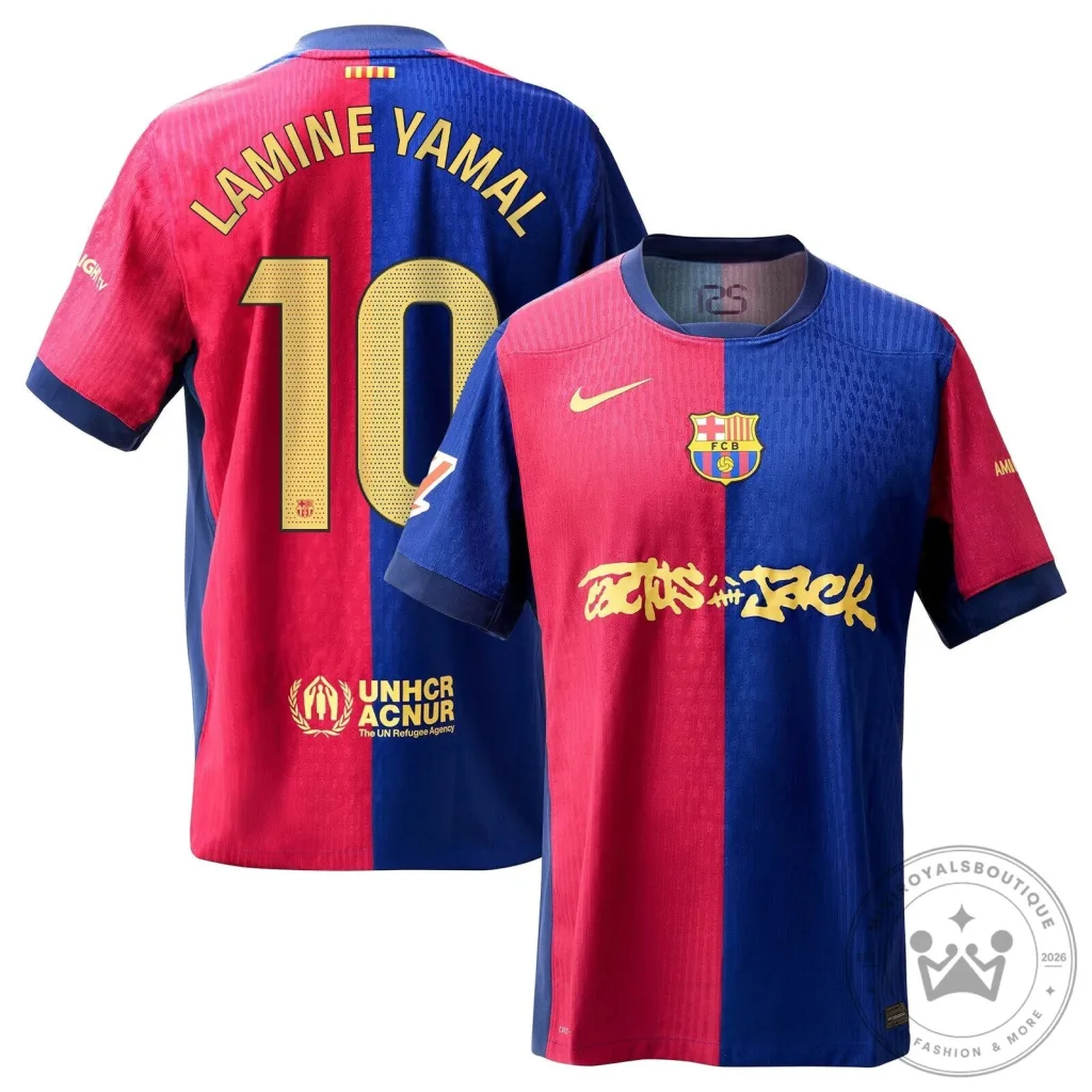 FC Barcelona Lamine Yamal Travis Scott Edition 2024-2025 Football Jersey FC Barcelona Lamine Yamal Travis Scott Edition 2024-2025 Football Jersey