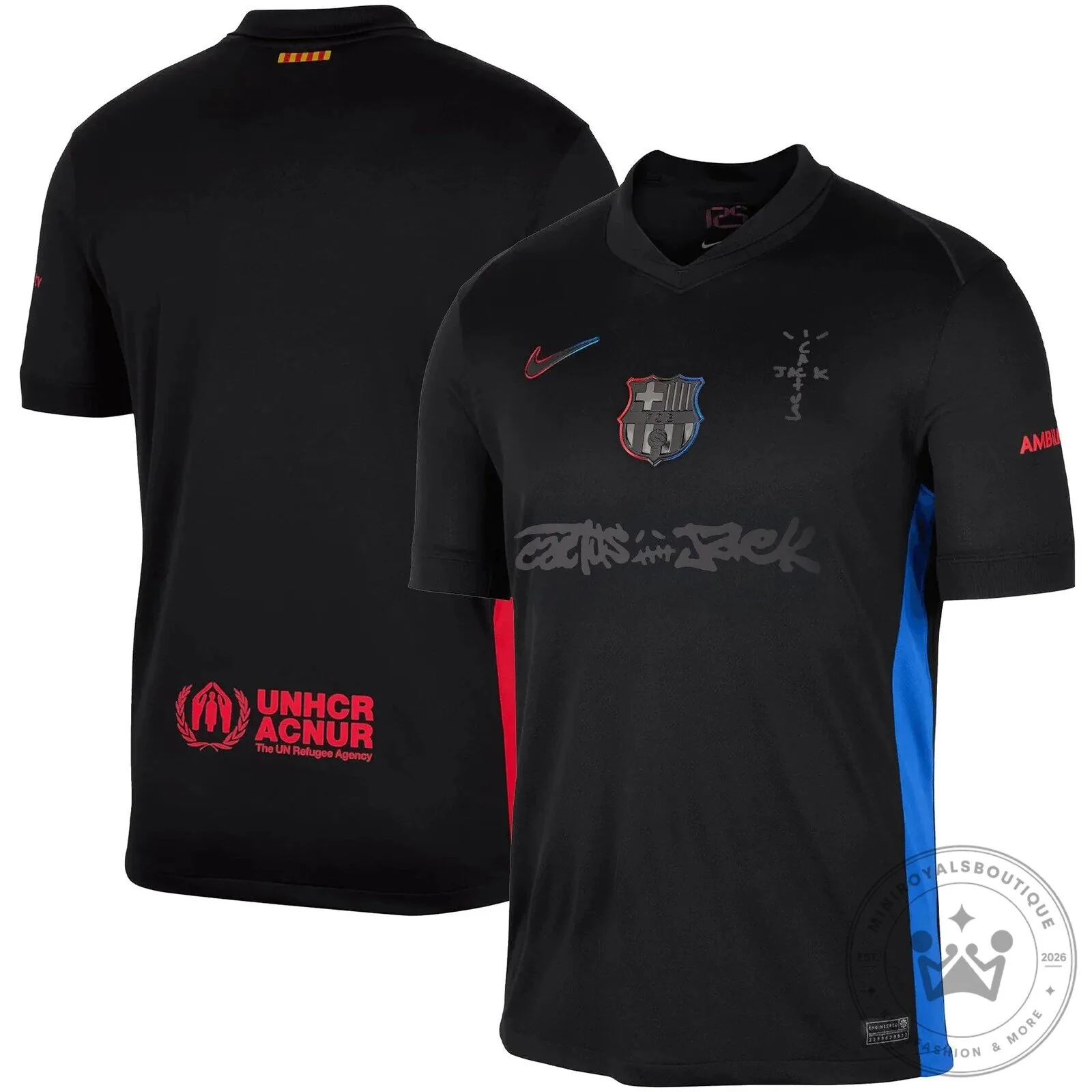 FC Barcelona Lamine Yamal Travis Scott Edition 2024-2025 Football Jersey 36 FC Barcelona Lamine Yamal Travis Scott Edition 2024-2025 Football Jersey