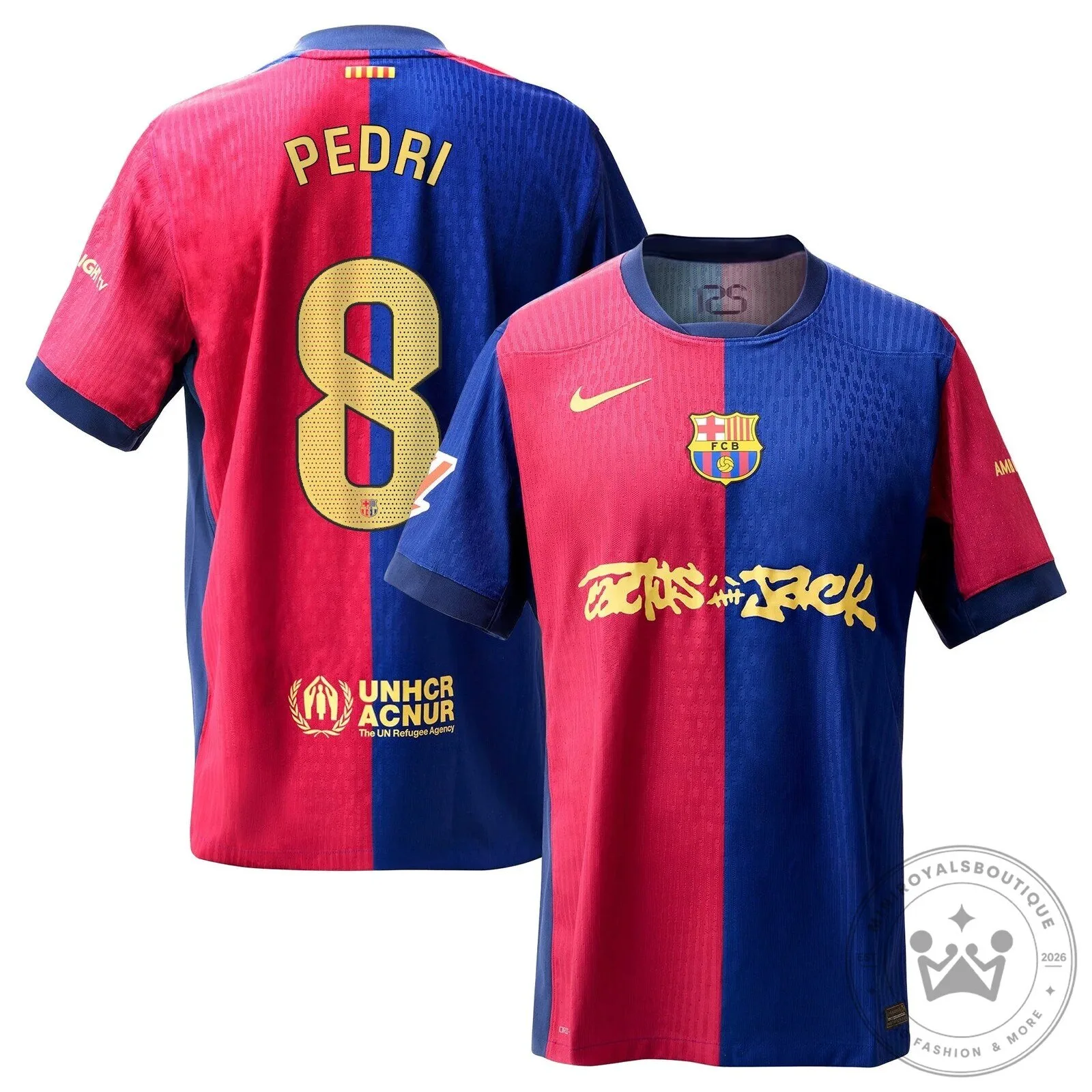 FC Barcelona Lamine Yamal Travis Scott Edition 2024-2025 Football Jersey 39 FC Barcelona Lamine Yamal Travis Scott Edition 2024-2025 Football Jersey