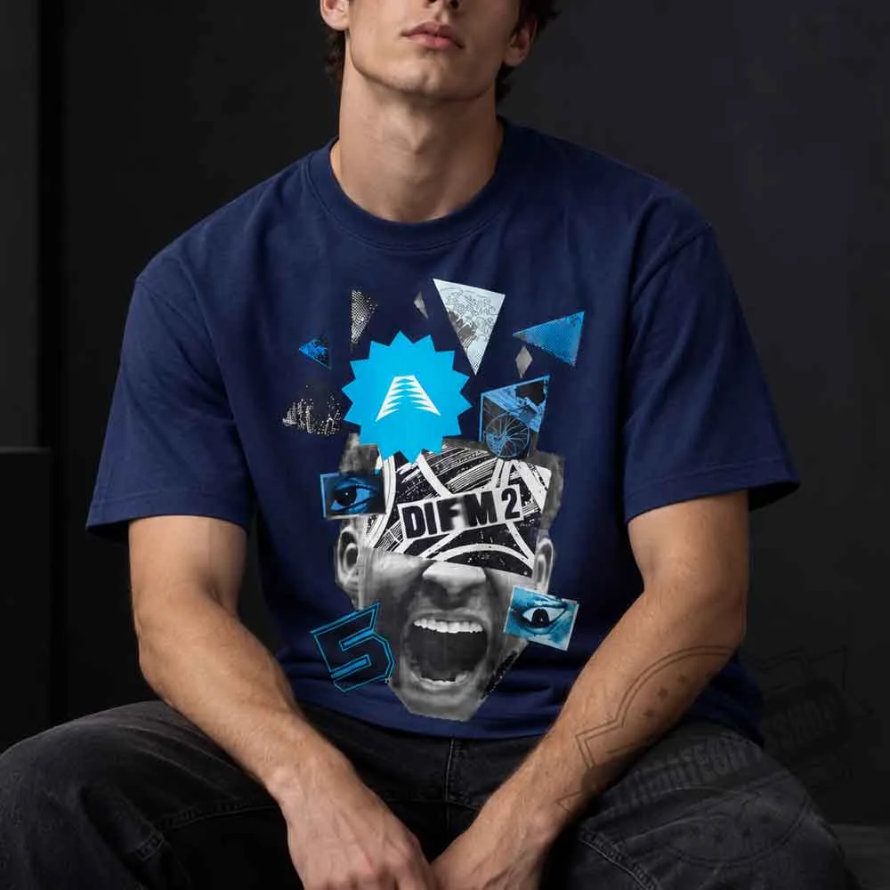 Anthony Edwards Blue Blood DIFM 2 T-shirt (3) Anthony Edwards Blue Blood DIFM 2 T-shirt – image 2 of 4