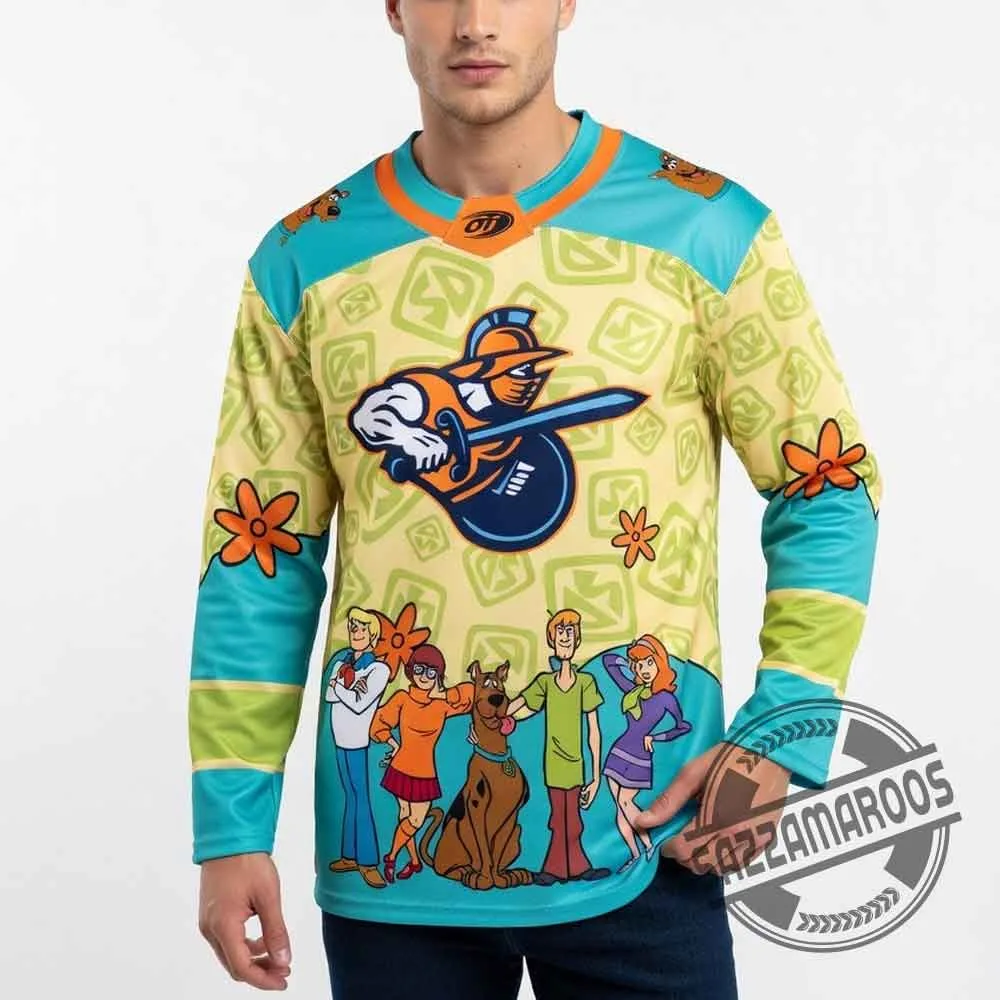 Scooby-Doo x Greenville Swamp Rabbits Personalized Hockey Jersey (3) Scooby-Doo x Greenville Swamp Rabbits Personalized Hockey Jersey – image 3 of 4