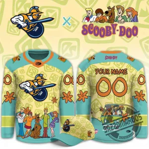 Scooby-Doo x Greenville Swamp Rabbits Personalized Hockey Jersey 7 Scooby-Doo x Greenville Swamp Rabbits Personalized Hockey Jersey
