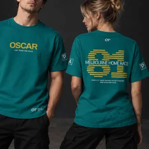 Oscar Piastri #81 Melbourne Home Race T-Shirt