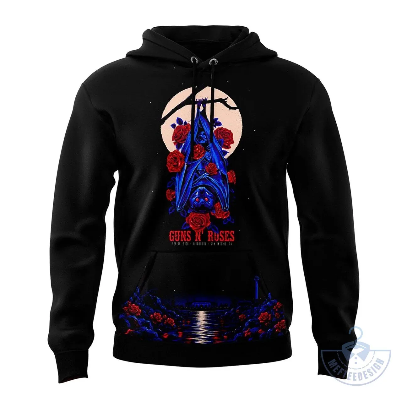 Guns N' Roses 2026 World Tour San Antonio Alamodome Concert Hoodie 4 Guns N